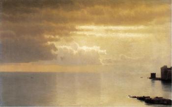 威廉 斯坦利 哈玆爾廷 A Calm Sea Mentone 威廉 斯坦利 哈玆爾廷 A Calm Sea Mentone